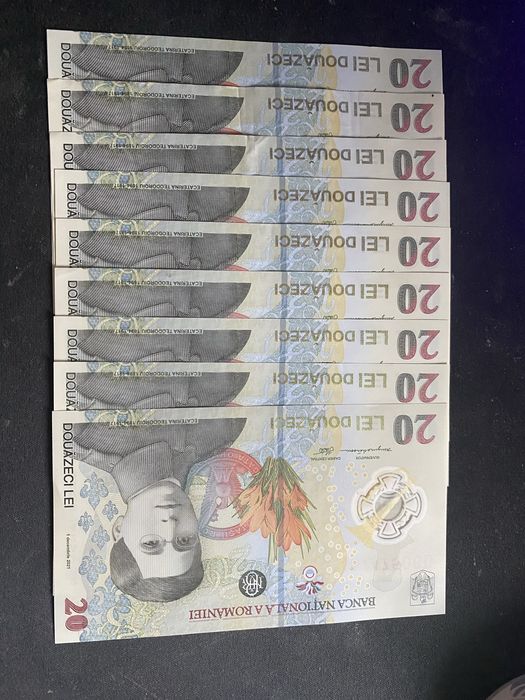 Serie de bancnote de 20 de lei (NEGOCIABIL)