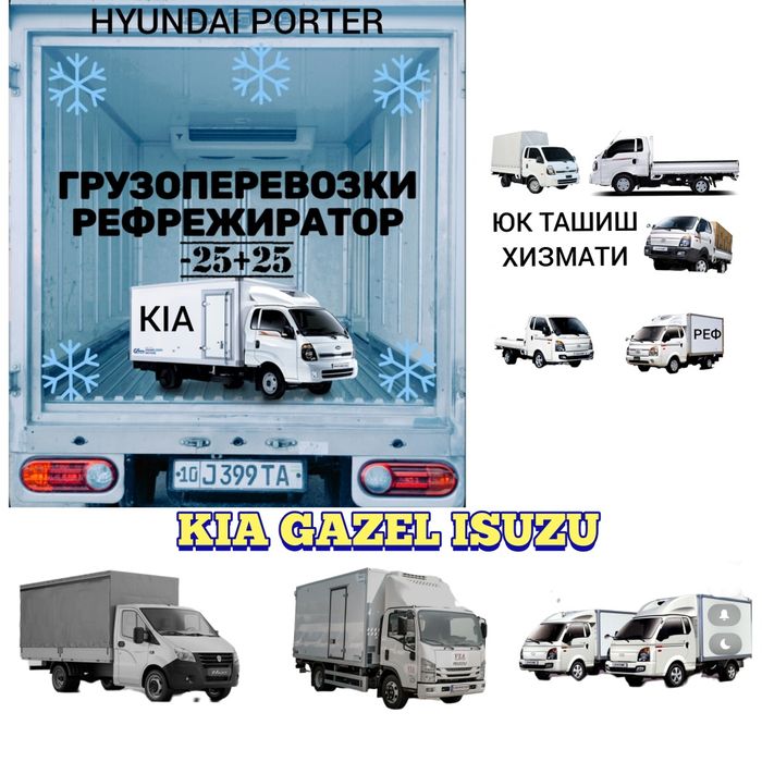 Gruzoperevozki Yuk Tashish Грузоперевозки Dostavka Реф Ref Xolod 24/7