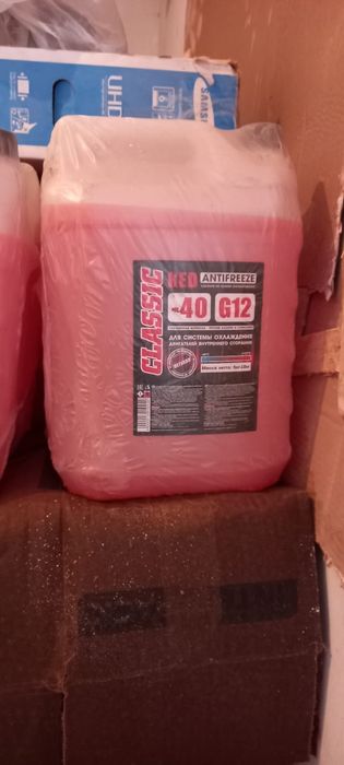 Красный антифриз G-12