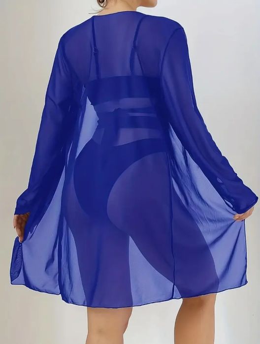 Продам купальник с накидкой