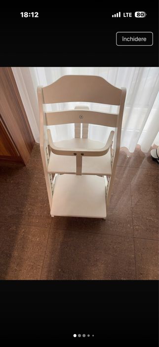 Scaun copil de luat masa