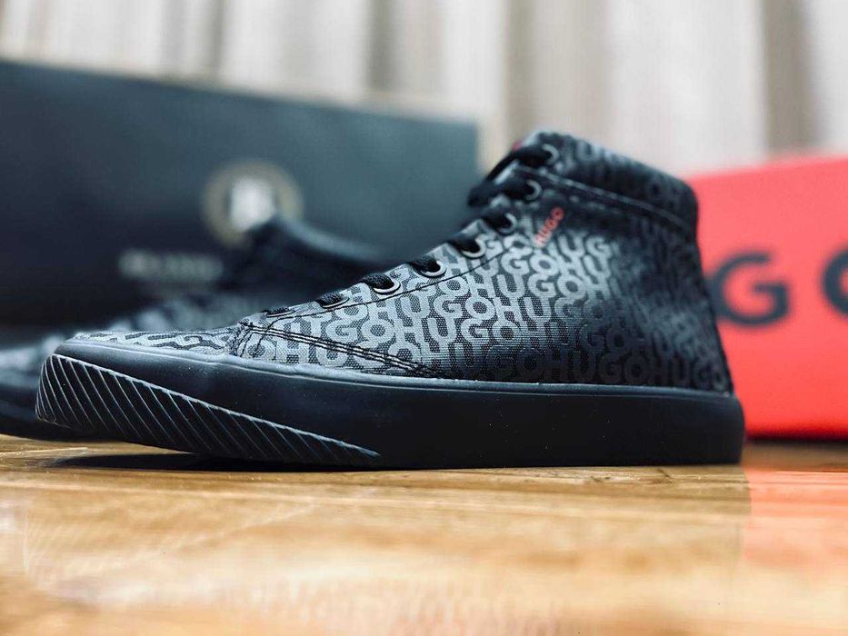 Hugo мужские высокие кроссовки РАЗМЕР 40