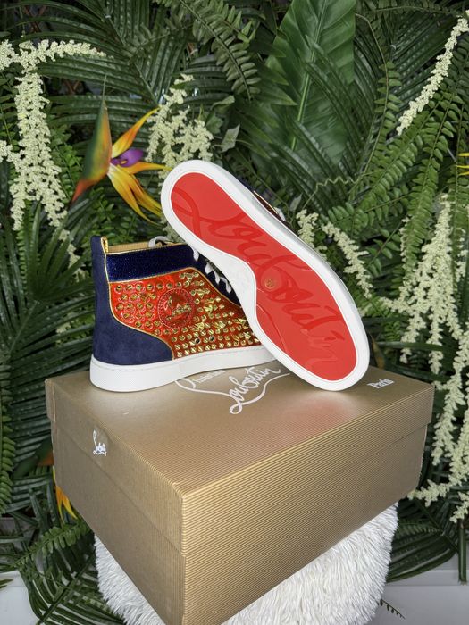 Christian Louboutin High Crimson Spikes