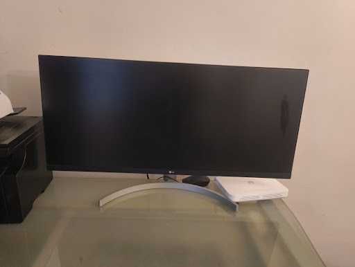 Monitor LG UltraWide 34" (34WN650-W), IPS, 75Hz, Boxe - Impecabil / Ca Nou