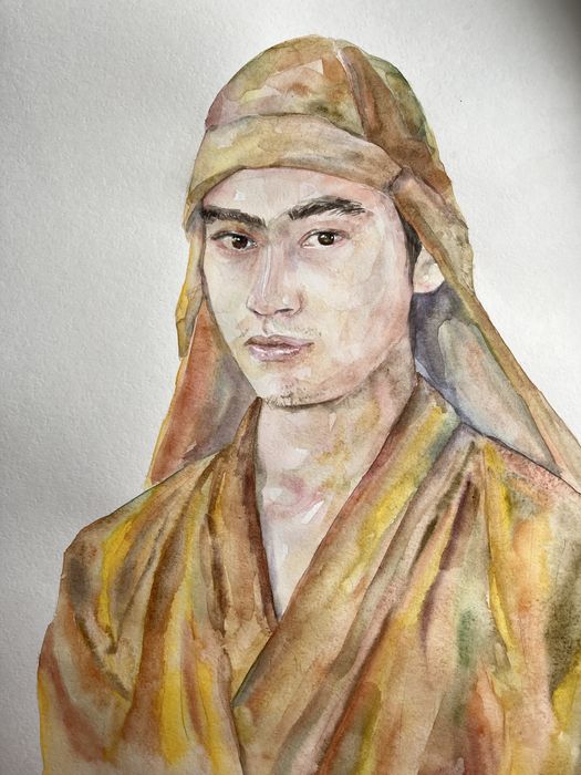 Картины акварельные, рисунки карандашом, гуашь