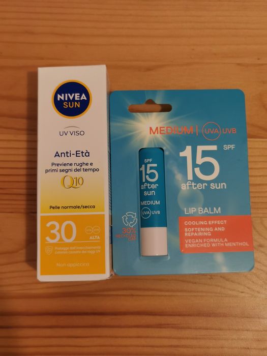Crema, balsam de buze si plasa 3 articole