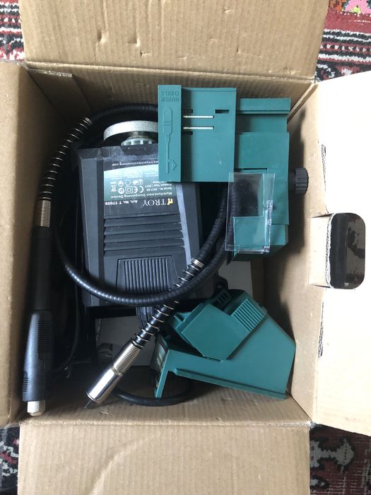 Станция за заточване на инструменти, 3 в 1, Трой, 17059, 65W