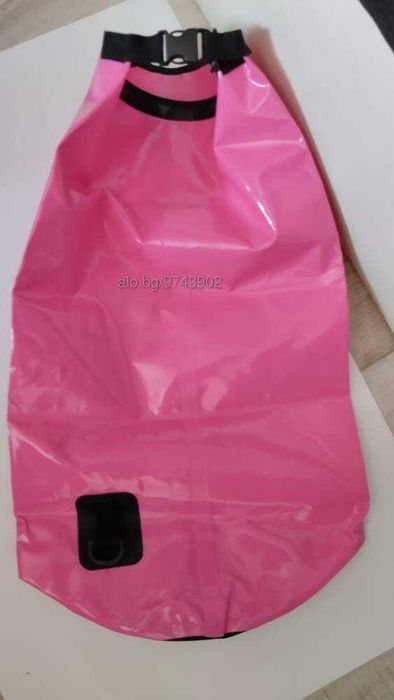 Водоустойчива раница Drybag в розов цвят 25 литра