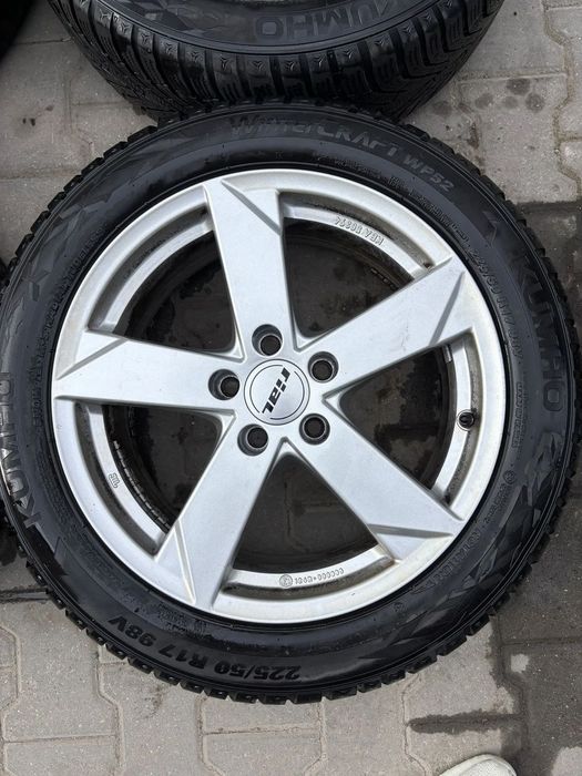 Set Jante/Set roti Audi A4 B9 225/50/17 cauciucuri KUMHO