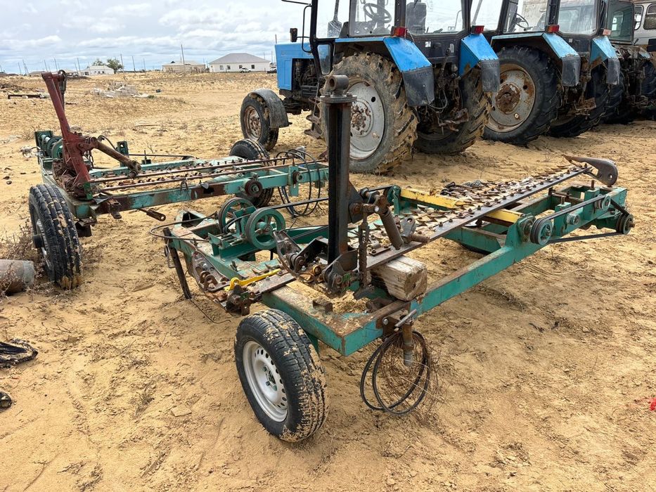 Косилка 2бруска Дафа на ходу