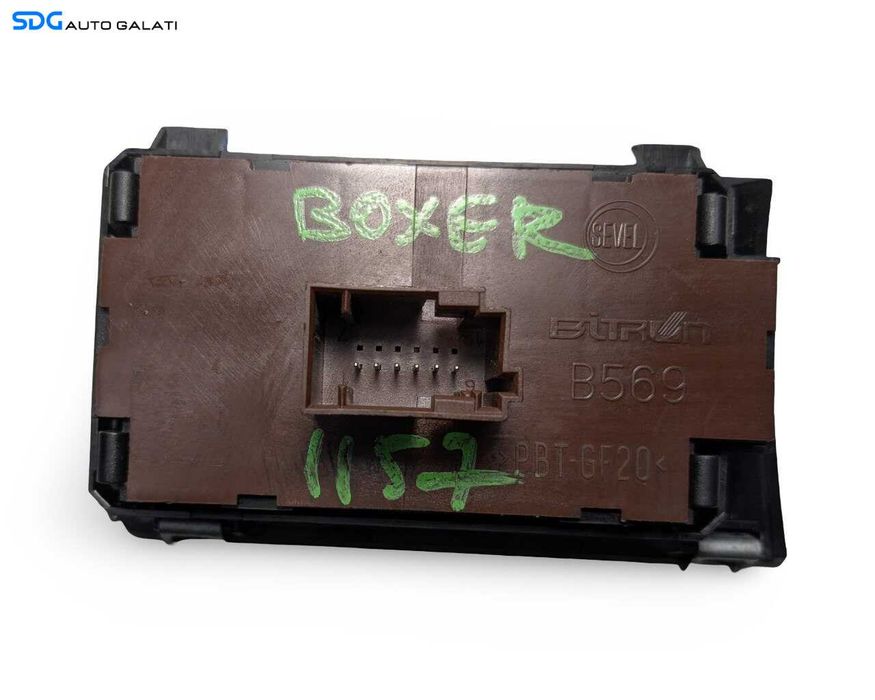 Panou Consola Bloc Buton Butoane Reglaj Far Faruri Peugeot Boxer 2006 - 2014 Cod B569 [LR3604]