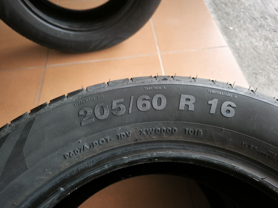 Летни гуми 205 60 16 -7мм 4бр