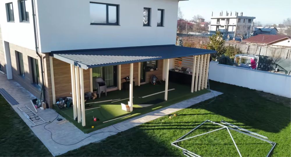 Foisoare si terase moderne din lemn tratat