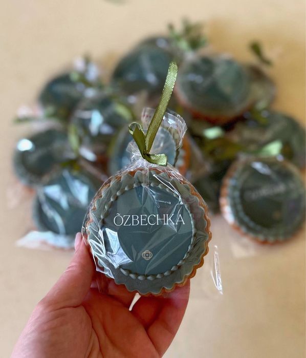 Имбирные пряники с логотипом