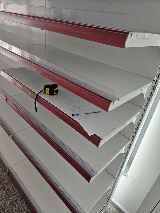 Polițe metalice  100cm/37 CM pentru rafturi de magazin