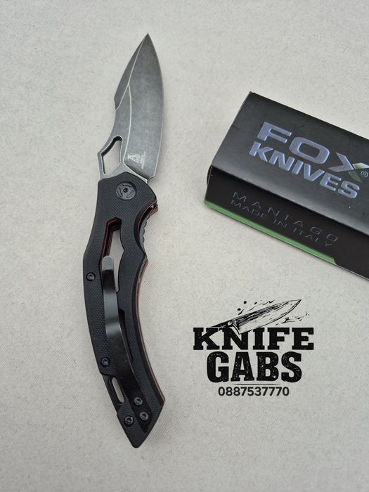 Сгъваем нож FOX KNIFE ANSO FX33,дръжка двуцетен G10