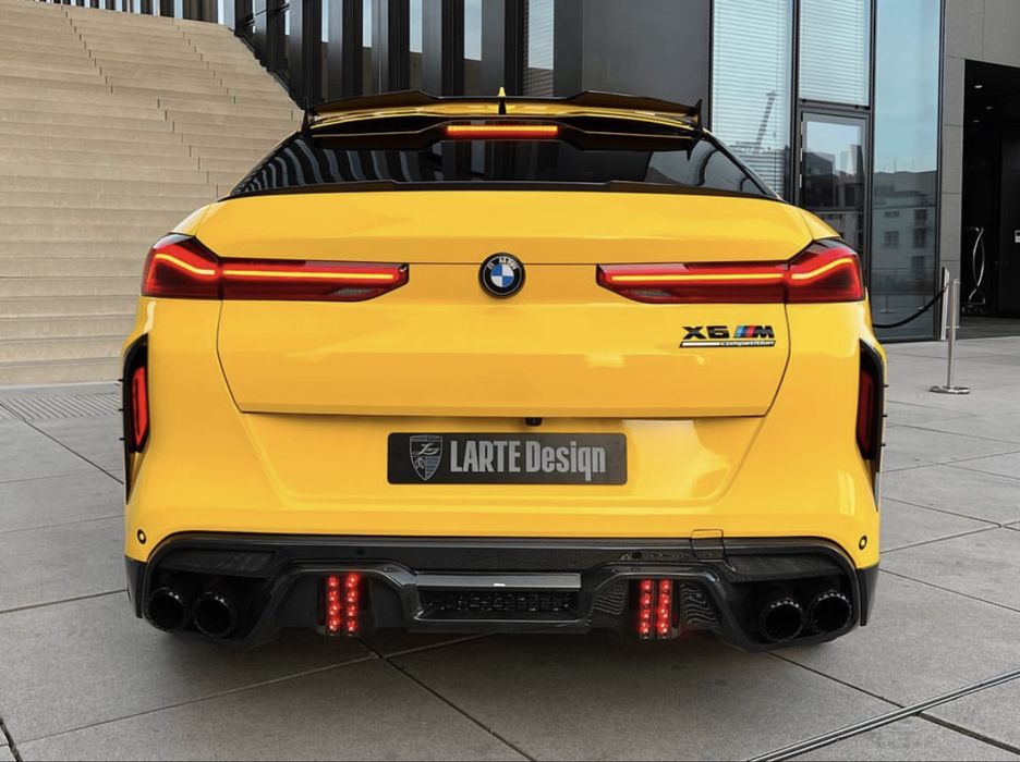 Pachet complet carbon BMW X6 X6M F96 2019-2025 larte replica