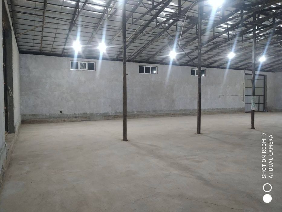 Ижарага омборхона (склад) кв.м. (TY)900