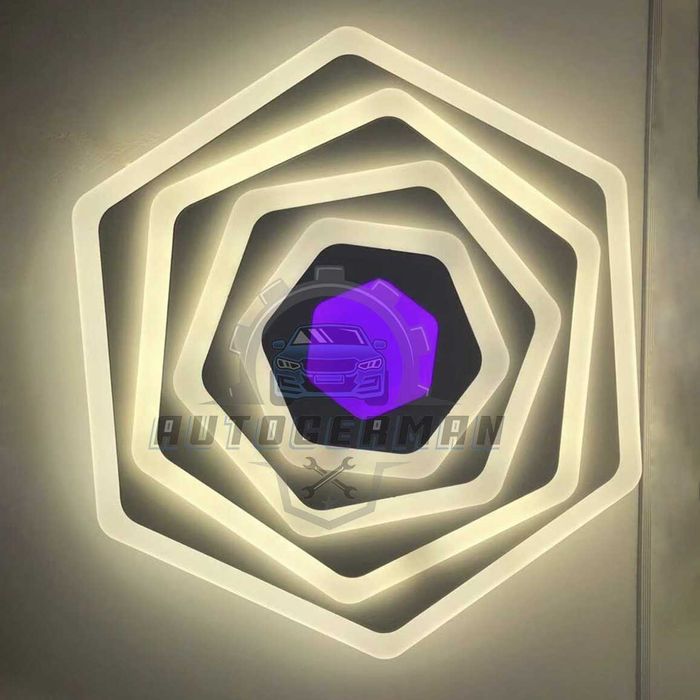 Осветление за Хол кухня 93W LED лампа дистанционно Дистанционно 220V