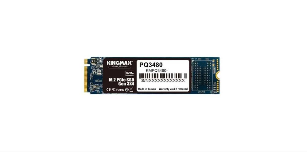 Нов 1 TB SSD Kingmax PQ3480, PCIe Gen3 x4 NVMe 1.4, с гаранция
