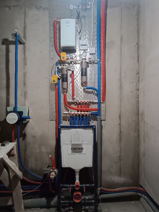 Услуги сантехника замена крана смесителя прочистка канализация каспи ...