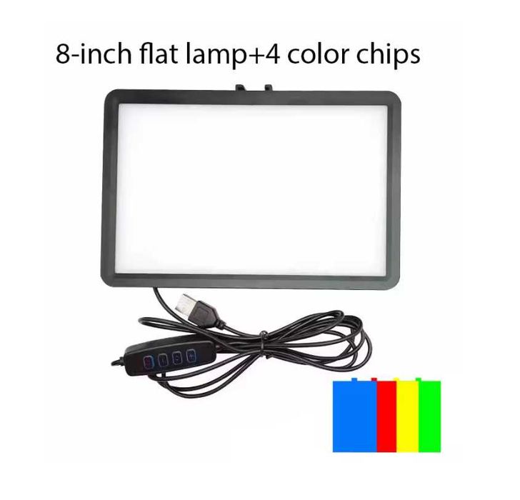 LED панел видео осветление 8 inch , Диодно осветление / постоянно
