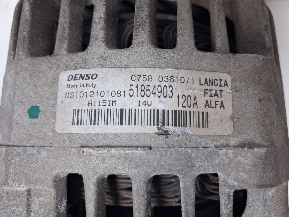 Динамо/Алтернатор Lancia 1.4i 120A