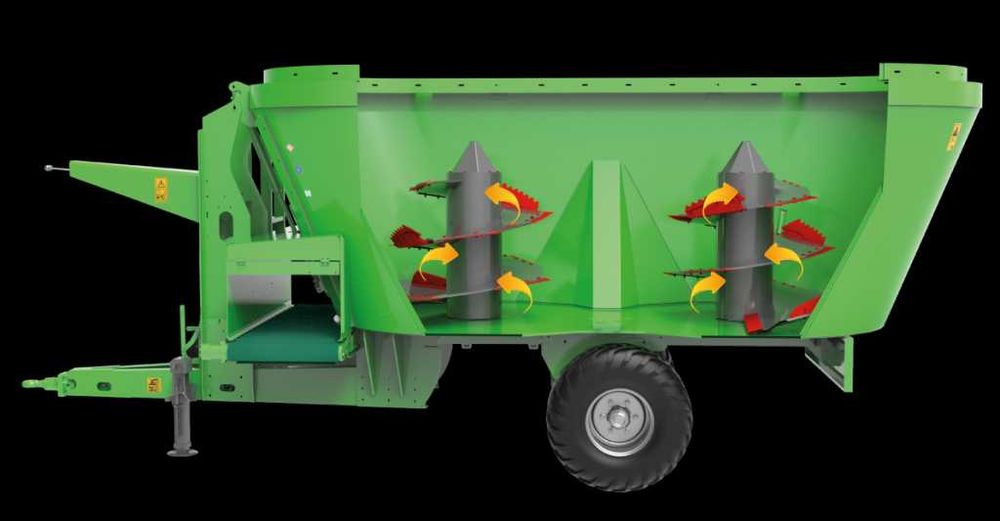 Кормораздатчик вертикальный