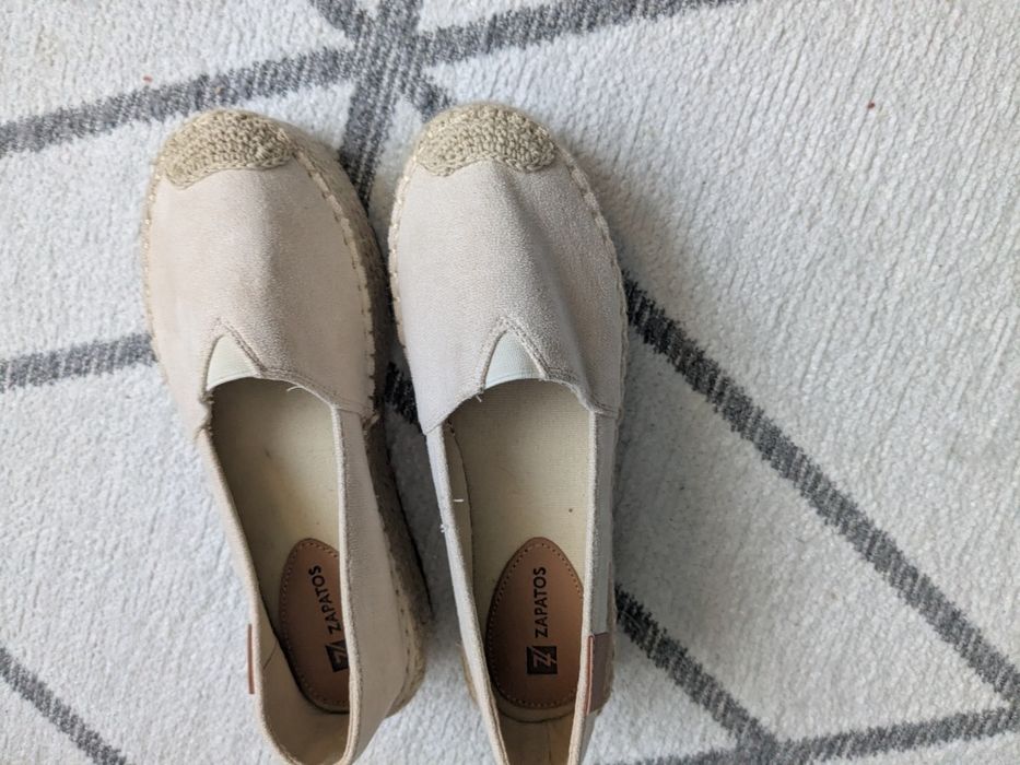 Дамски еспадрили на платформа Zapatos