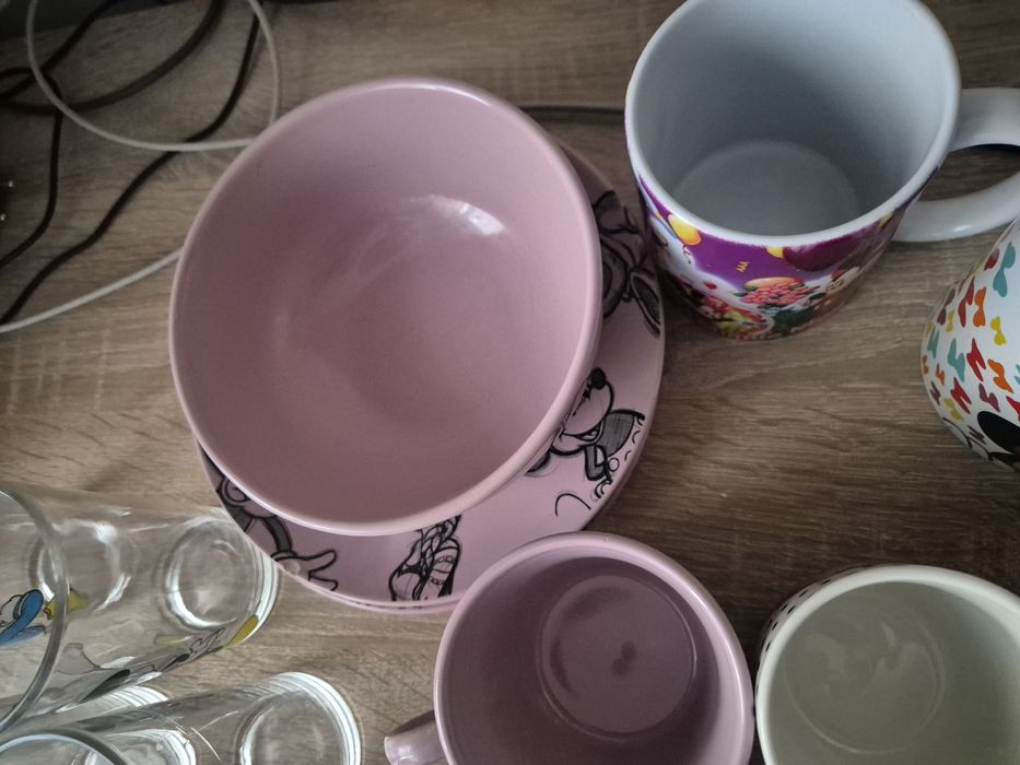 Lot vesela fetite ceramica Minnie.