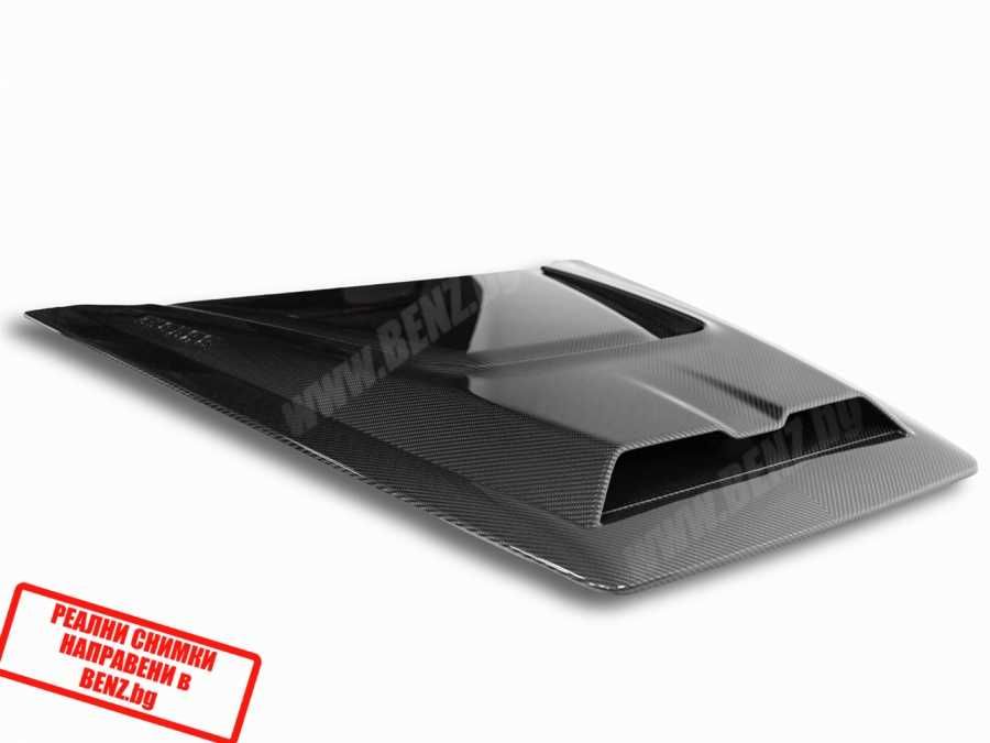 BRABUS Style КАРБОН добавка за капак на Мерцедес W465 W464 W463a
