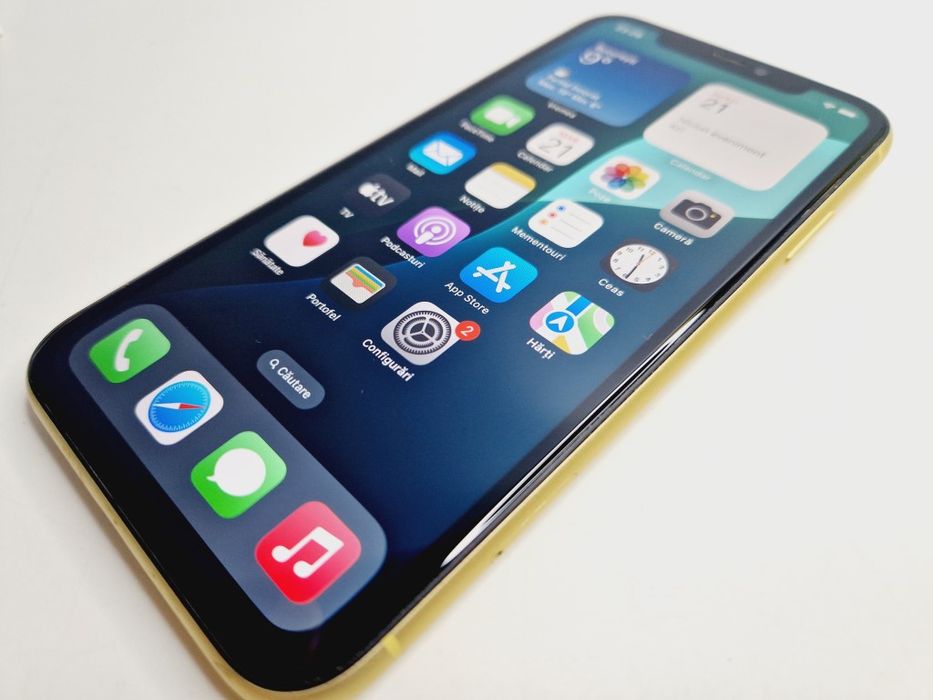 Apple iPhone 11 128GB Yellow 4GB Single, Garantie 24 luni | #R86929