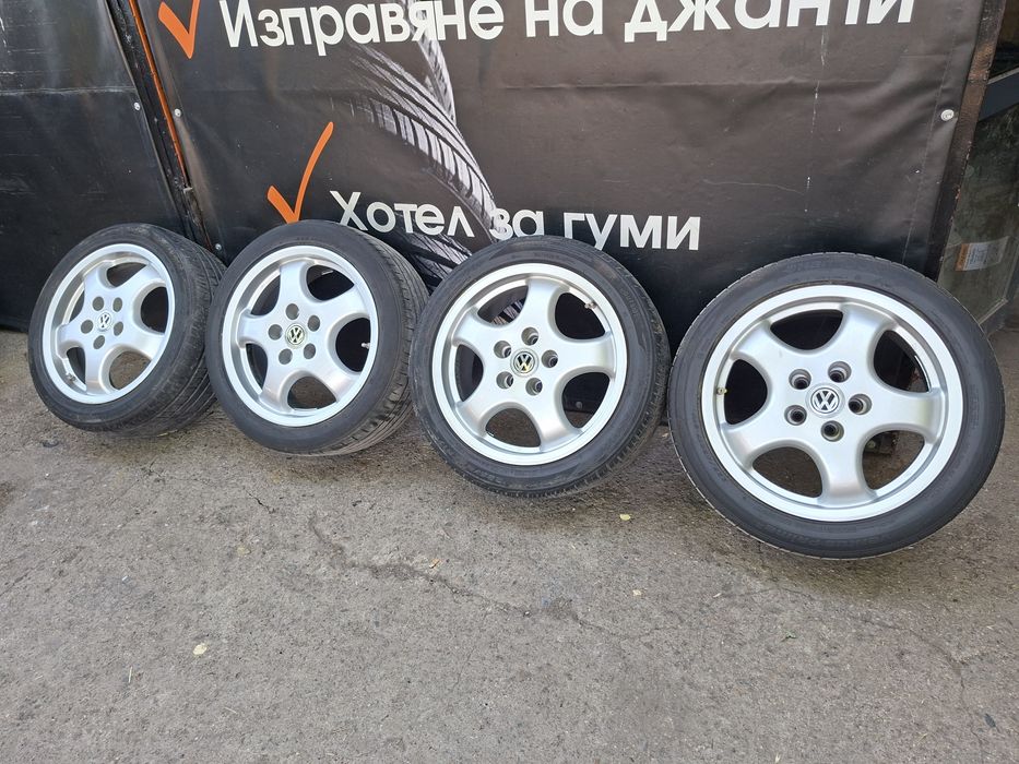 17" 5Х112мм 7.5J ET 35 Алуминиеви джанти, 5X112mm с гуми 225/45/17