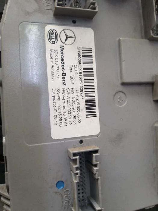 Modul sam 2.2 cdi mercedes c class w205 5dk01077277 a2059006822 a2059013904 a2229021112