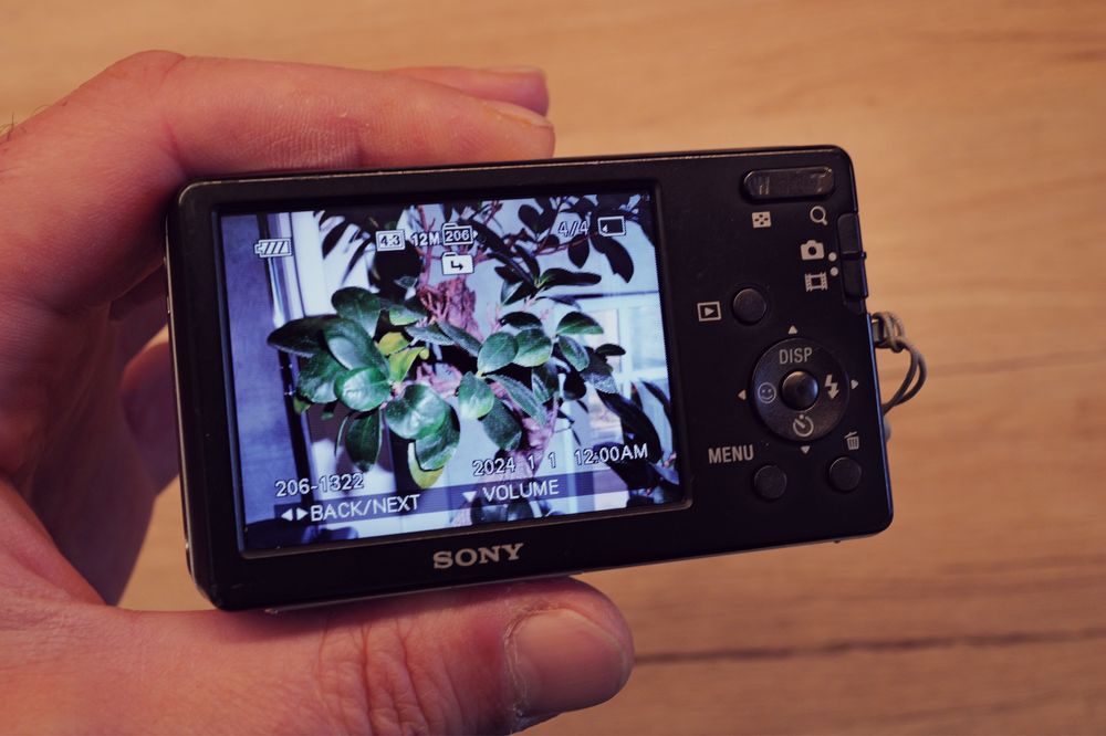 Aparat foto Sony Cybershot W310 Top 12Mp HD instagram baterie NOUA
