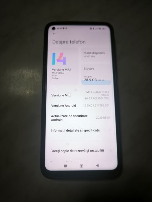 Xiaomi 10t Pro-128 gb-8 GB ram - super baterie