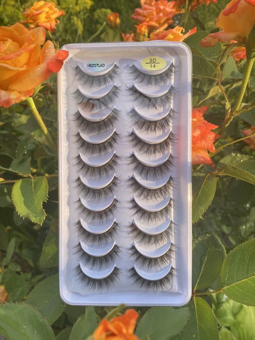 Мигли с косъм от норка