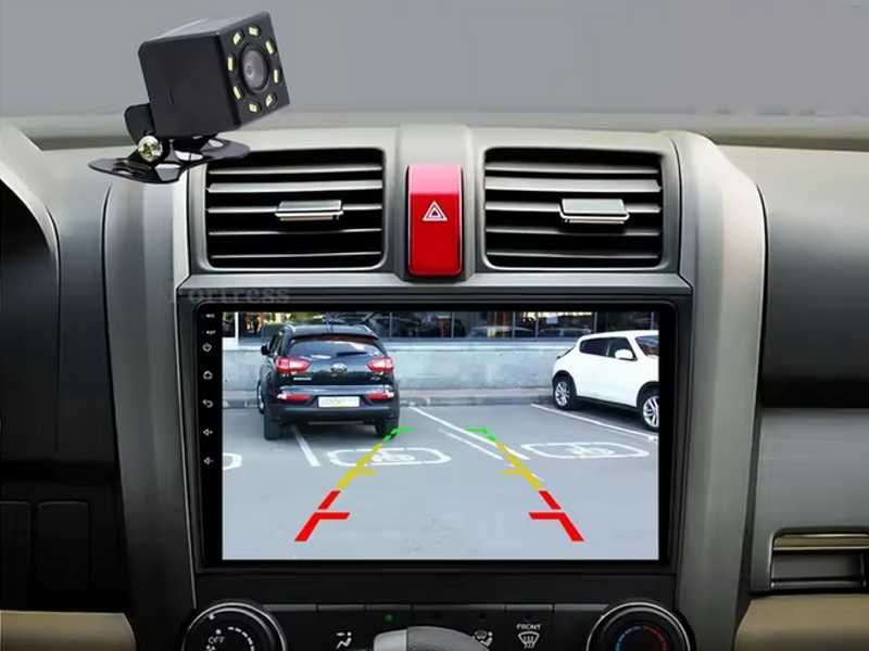 Honda CR-V_3 2006-2012 9” 2-DIN с Android 14, 4/64GB, CarPlay и AndroidAuto