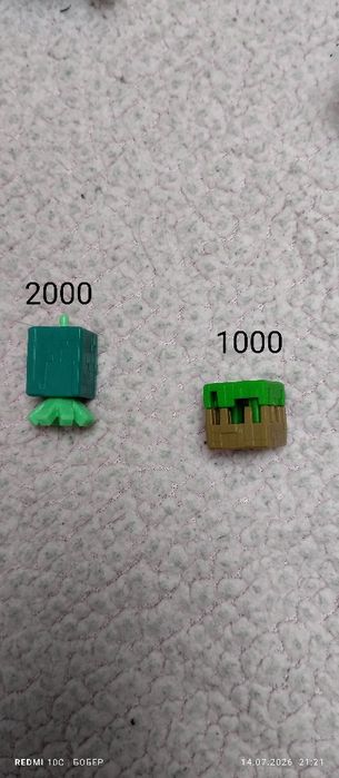 фигурки киндер джой Майнкрафт kinder joy Minecraft