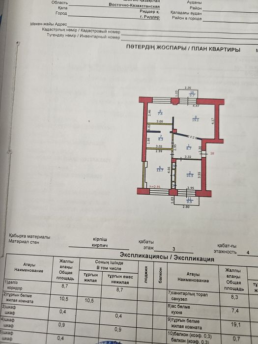 З-х комнатная квартира (сталинка)