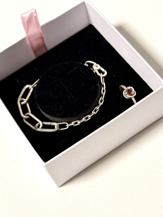 Pandora гривна и пръстен