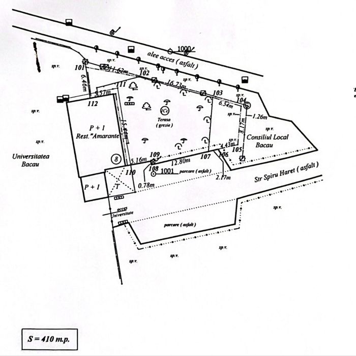 Restaurant La Bettola del Parco Bacău – 730 m² | Terasă 410 m² | Oportunitate HoReCa