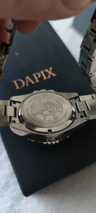 Dapix Hebros Automatic Professional Diver 300 m supapa heliu