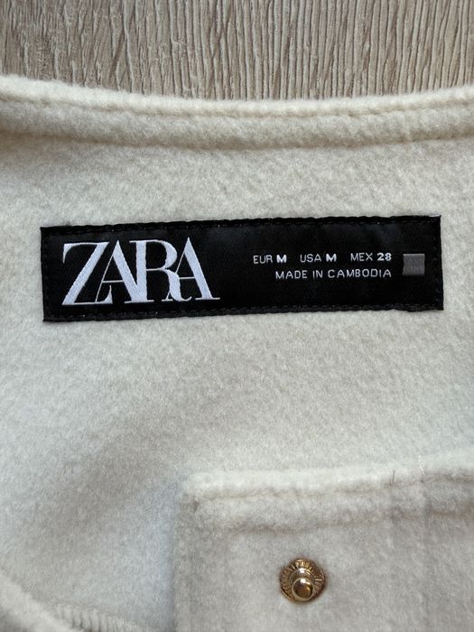 бежово яке на Zara