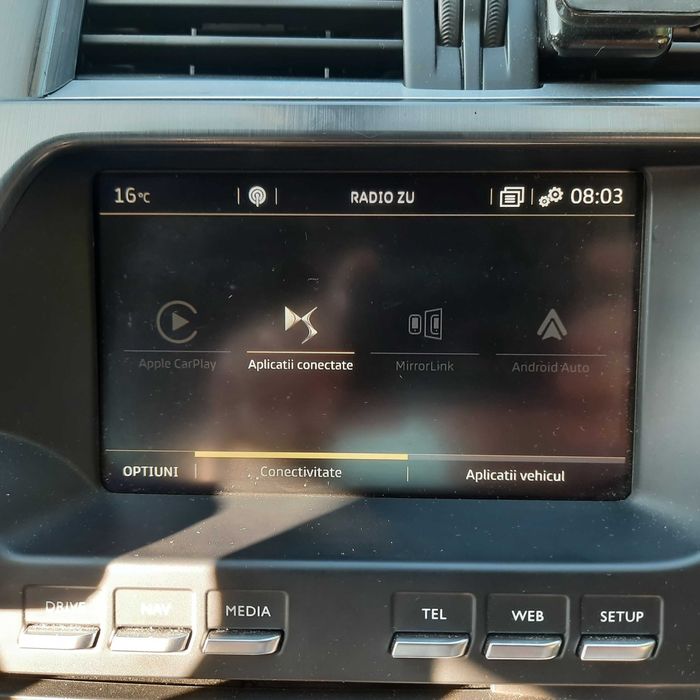 Nac navigatie Peugeot Citroen C5 DS5 cu Android auto
