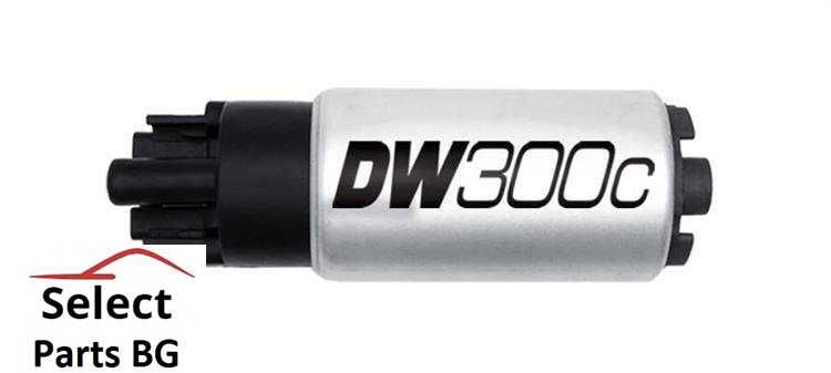 Горивна бензинова помпа DeatschWerks Fuel Pump 340LPH + монтажен кит