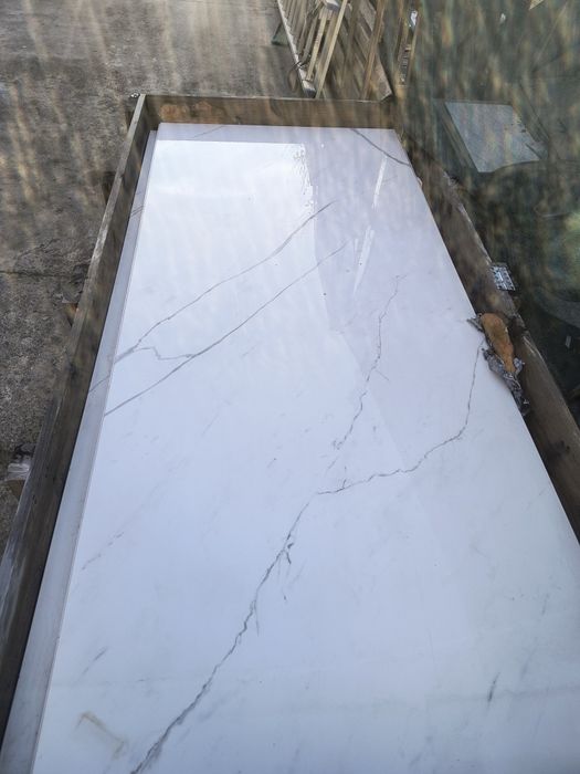 Placa  ceramica 1200x2780 portelanata cu efect de marmură carara past