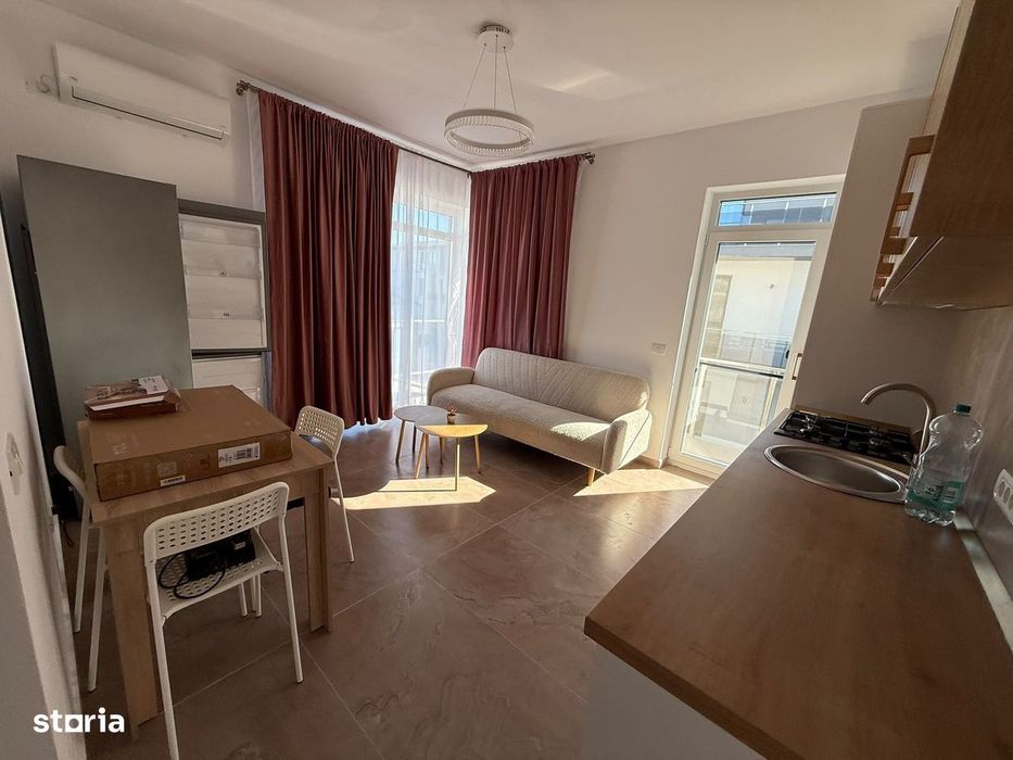 Apartament modern, prima închiriere, complet nou balcon generos