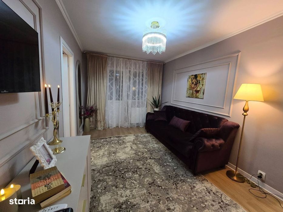 De vanzare apartament 2 camere, balcon,etaj intermediar,renovat,53500e