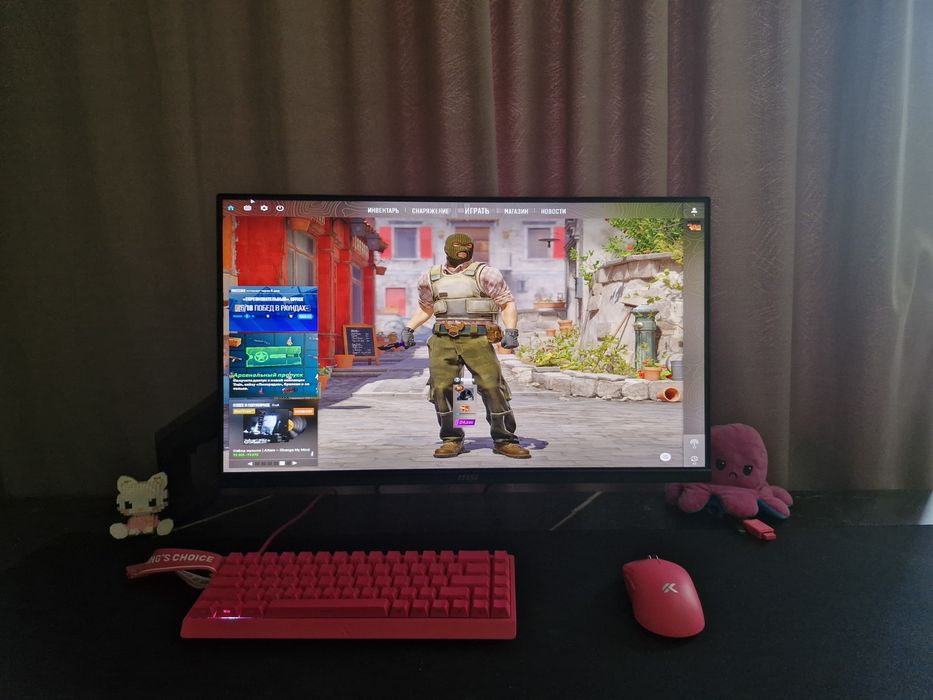 Монитор Msi Mag 255xf 300 герц + кронштейн